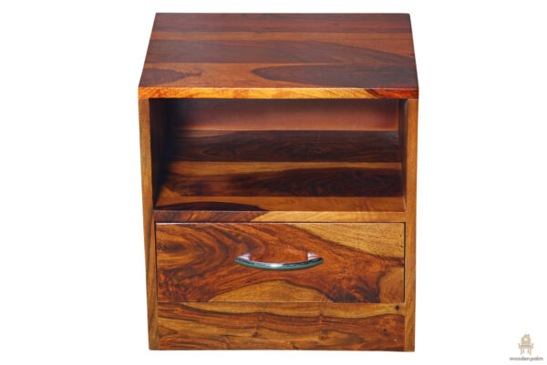 Minial wooden bedside table - Image 2