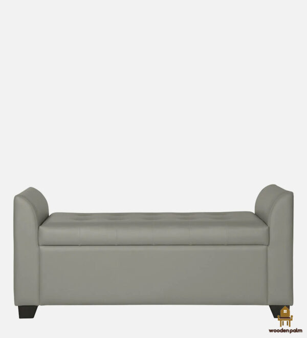 Haigs 2 seater sofa (Leatherete , Warm grey) - Image 5