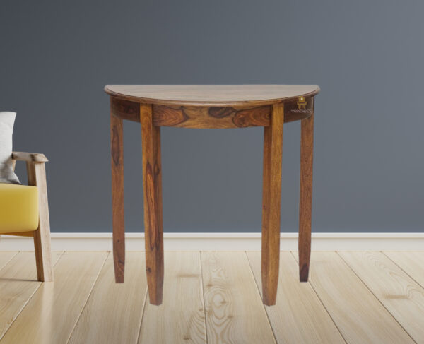 Ova Study Table (Honey Finish) - Image 3