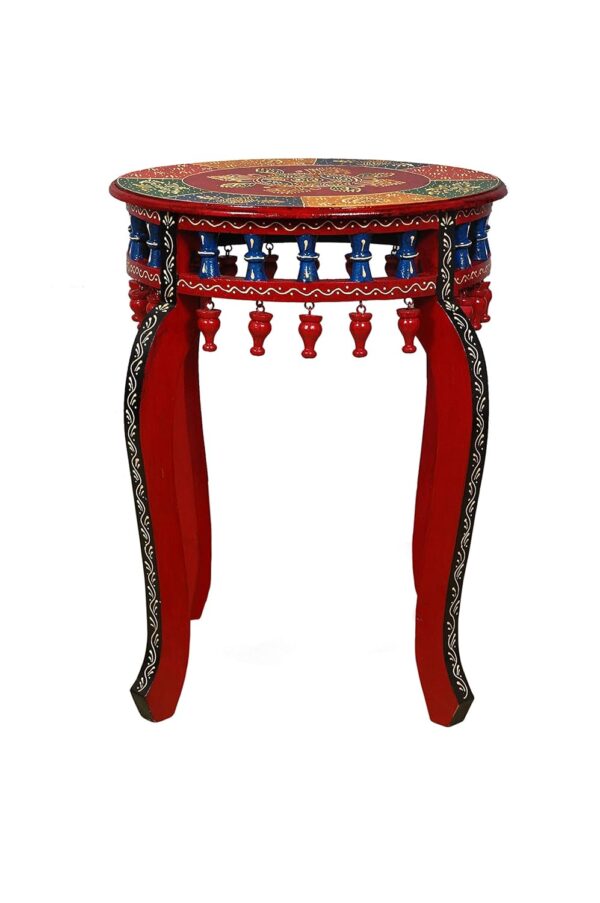 Wooden Lattoo Stool - Image 5