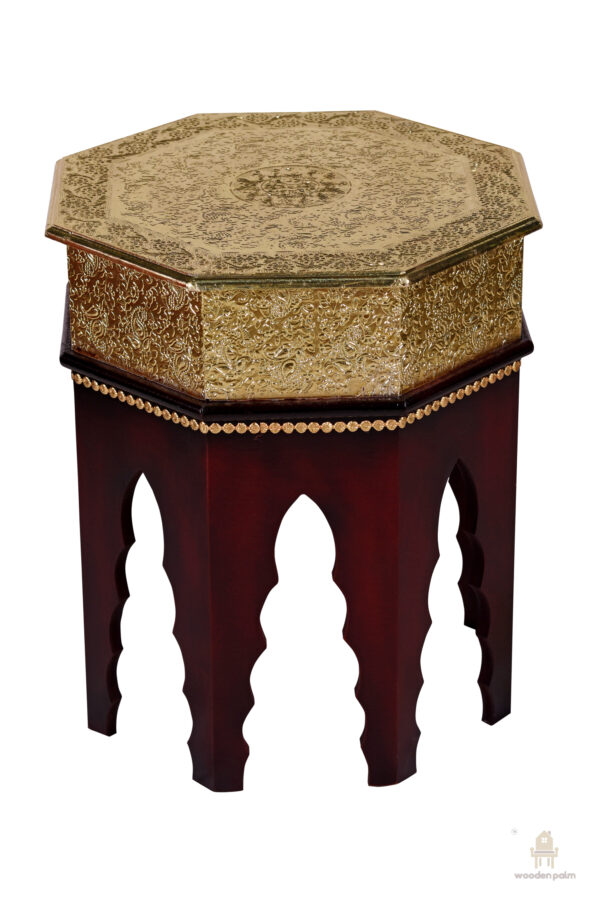 Wooden Nesting Stylish Stool - Image 14