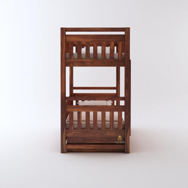 Frusheel Sheesham Wood Bunk Bed With Box Storage - Image 7