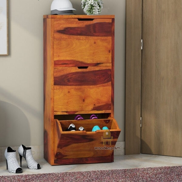 Veila Sheesham Wood Shoe Racks - Image 8