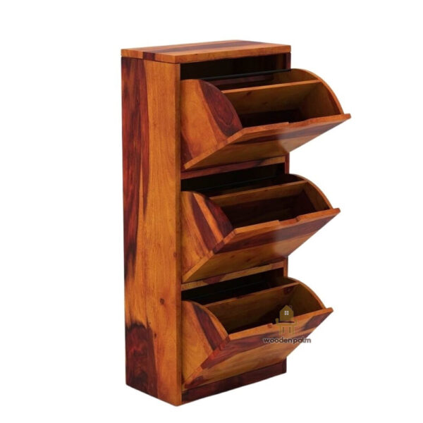 Veila Sheesham Wood Shoe Racks - Image 4