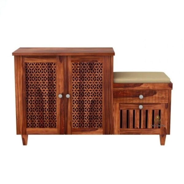 Jiglaw Sheesham Wood Shoe Racks - Image 3