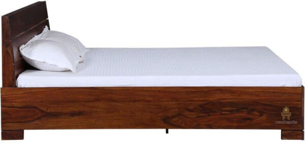 Pattas Sheesham Wood Bed With Box Storage (Queen Size) - Image 9