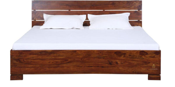 Pattas Sheesham Wood Bed With Box Storage (Queen Size) - Image 10