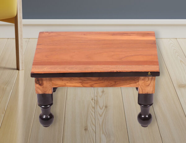 Mango Wood Stylish Bajot - Image 2