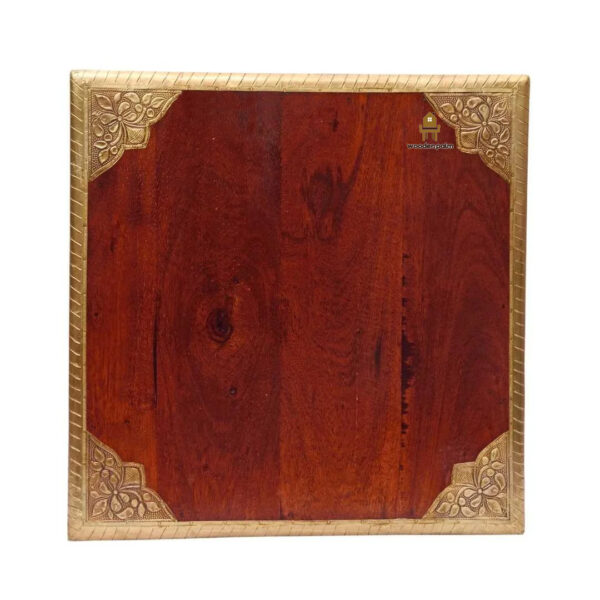 Wooden Corner Brass Bajot - Image 5