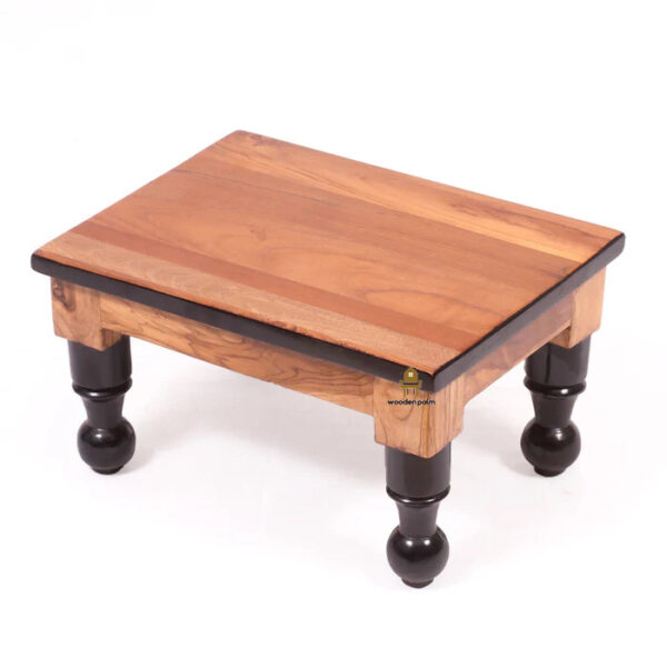 Mango Wood Stylish Bajot - Image 4
