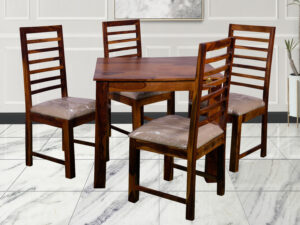 Hollow 4 seater Dining Table Set