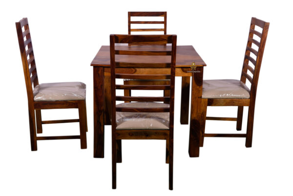 Hollow 4 seater Dining Table Set - Image 6