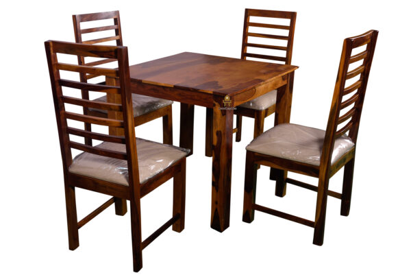 Hollow 4 seater Dining Table Set - Image 2