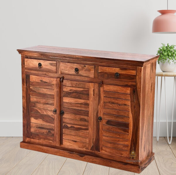Spran Sheesham Wood Sideboard and Cabinet - Image 6