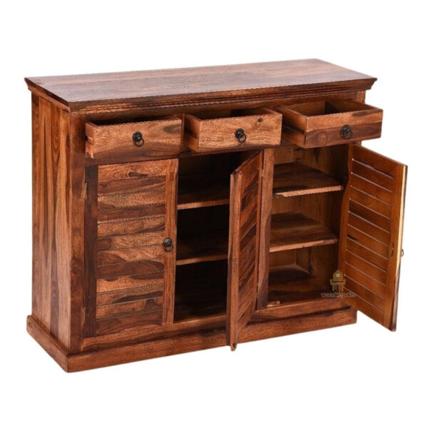 Spran Sheesham Wood Sideboard and Cabinet - Image 5