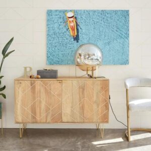 Tino 2-door sideboard in solid mango wood