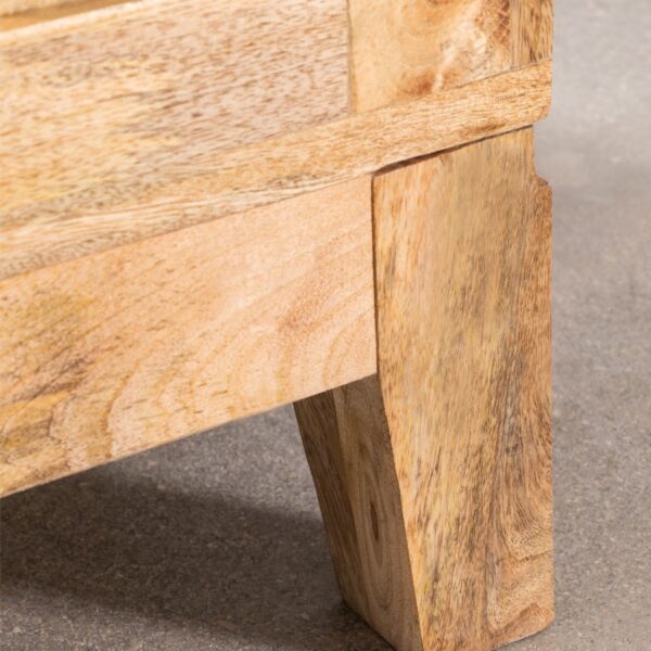 Trivia Mango wood TV unit with drawers and storage - Image 3