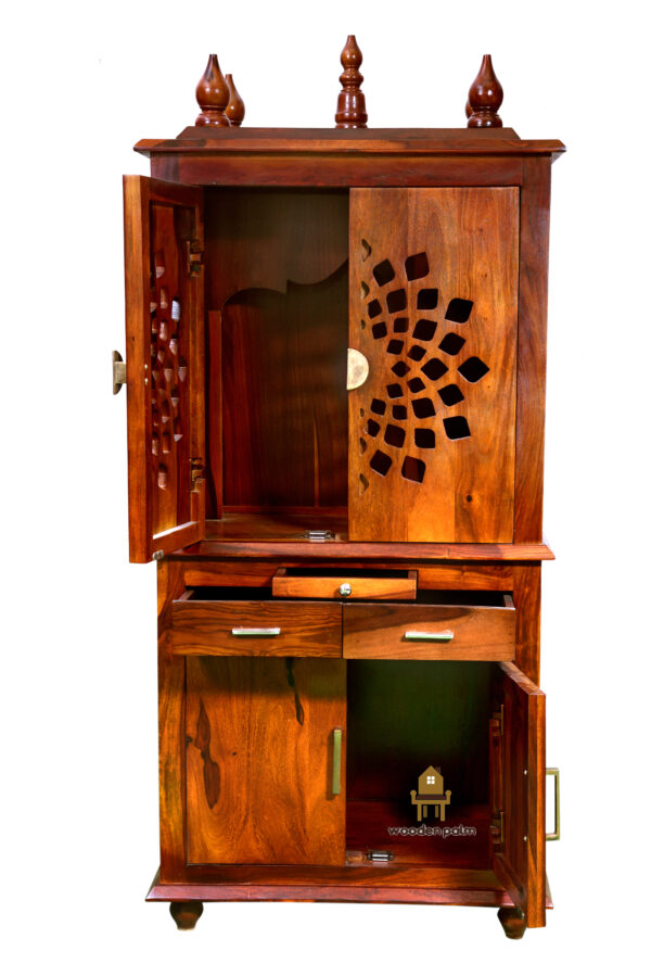 Aatman Home Temple (Teak Finish) - Image 11